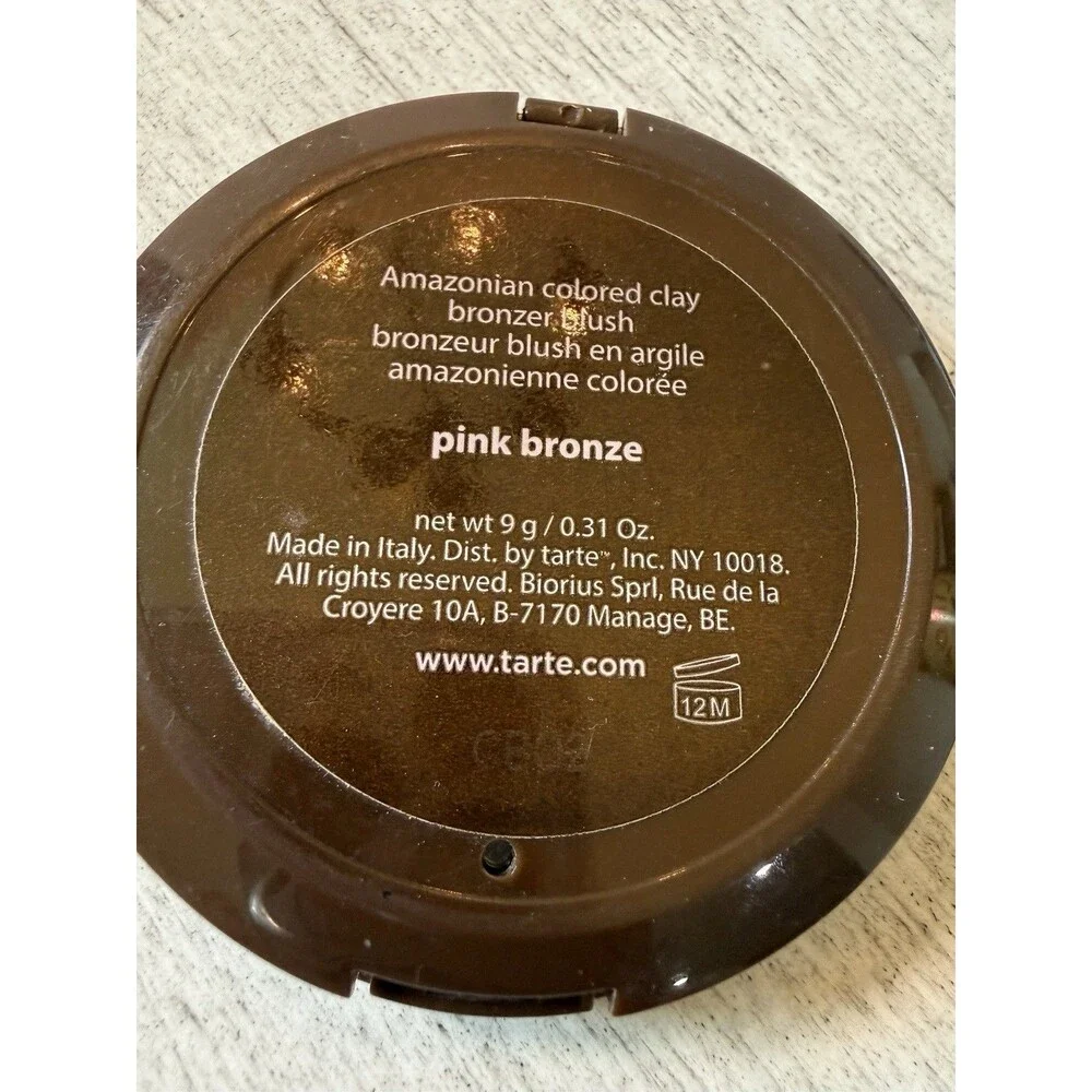 Tarte Amazonian Clay Bronzer and Paaarty Blush, Brushes 3Pc Makeup Set NEW‎